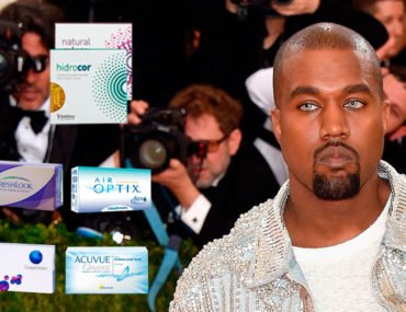 lentes de contacto que usan los famosos